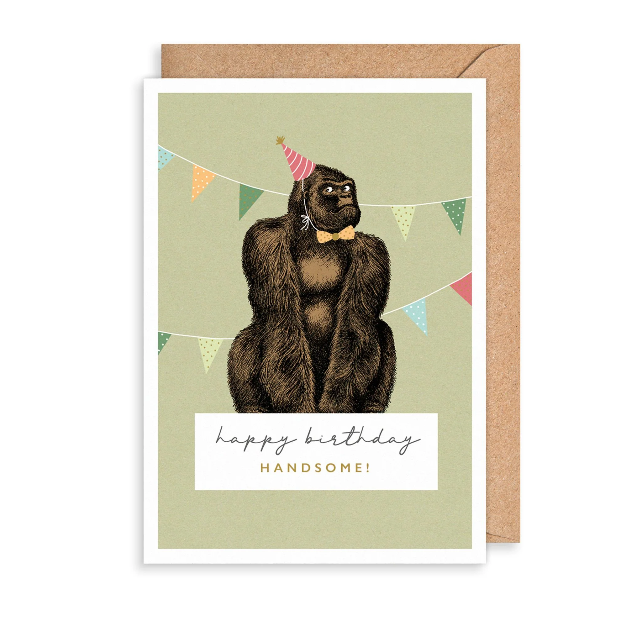 The Art File - Birthday Handsome Gorilla