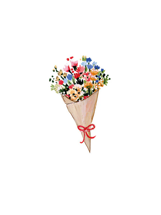 The Art File - Brown Paper Bouquet
