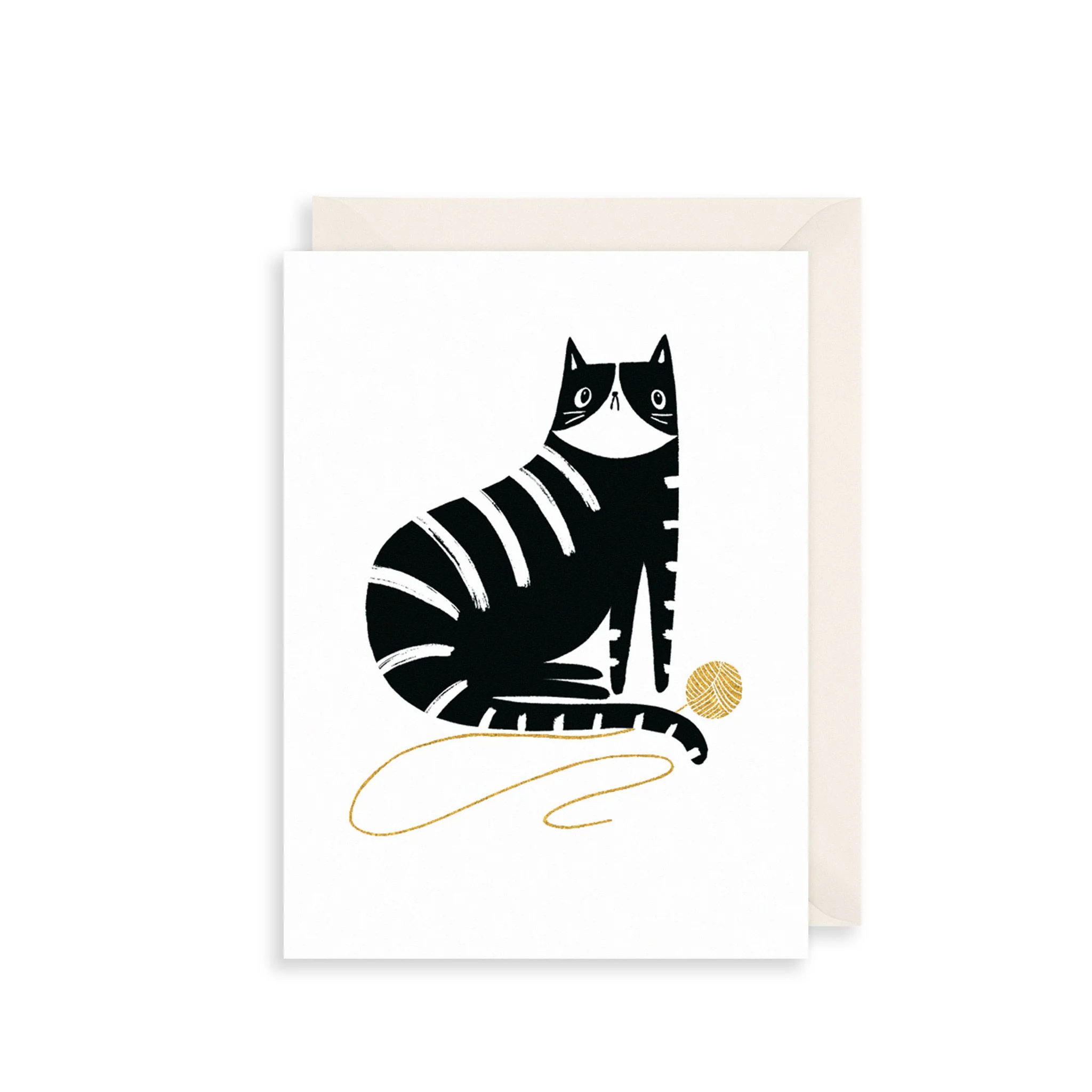 The Art File - Cat In Scarf