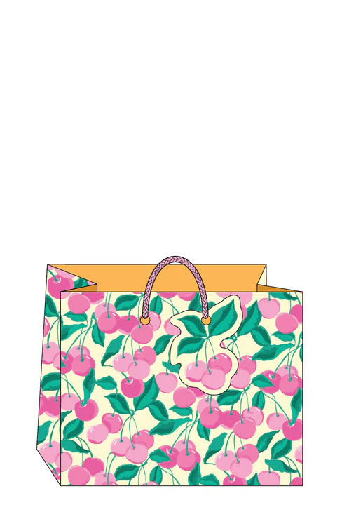 The Art File - Cherries Landscape Gift Bag