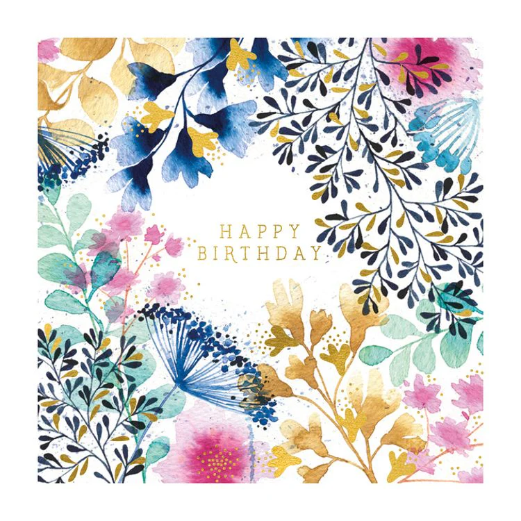 The Art File - Colourful Floral and Foliage