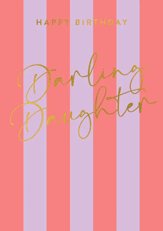 The Art File - Darling Daughter Stripe