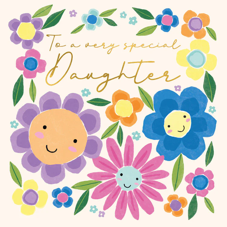 The Art File - Daughter Flower Faces