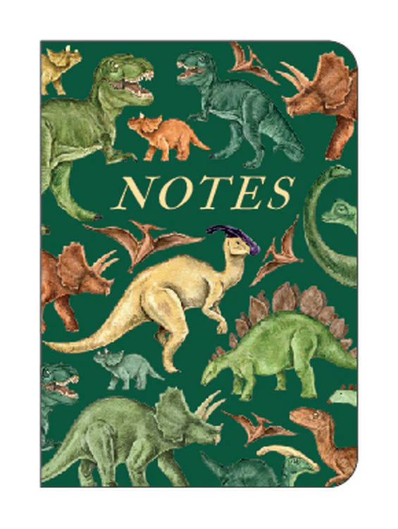 The Art File - Dinosaurs A6 Duo Notebook