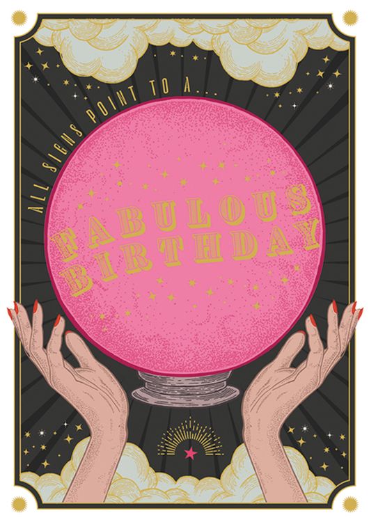 The Art File - Fabulous Birthday Cyrstal Ball