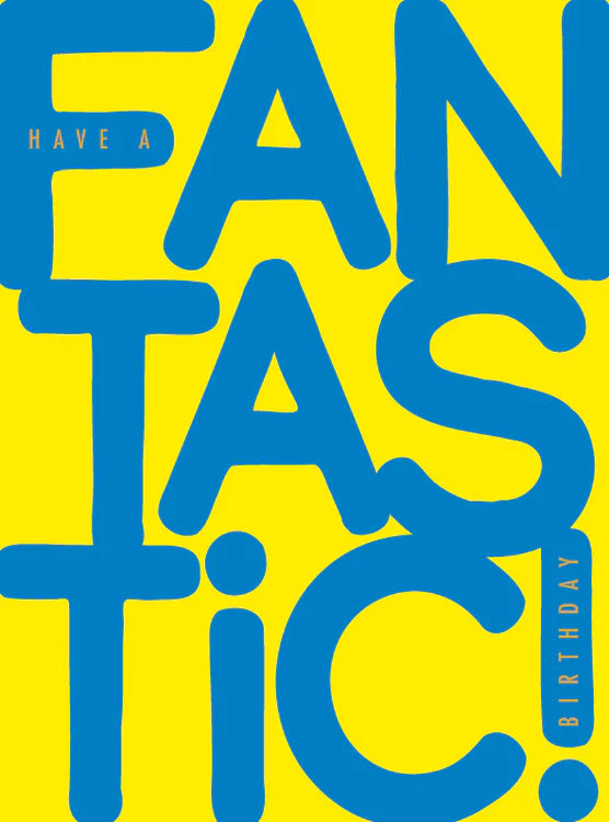 The Art File - Fantastic Birthday