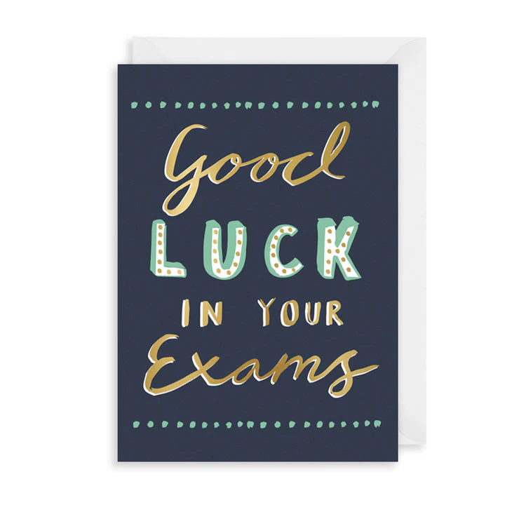 The Art File - Good luck in Exams