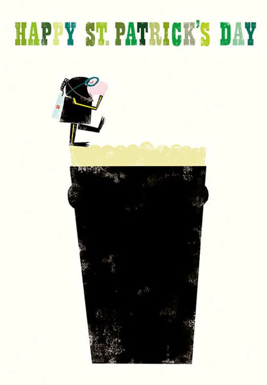 The Art File - Guiness Beer Diver