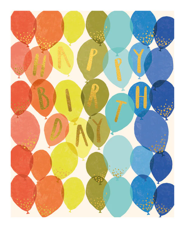The Art File - Happy Birthday Balloons