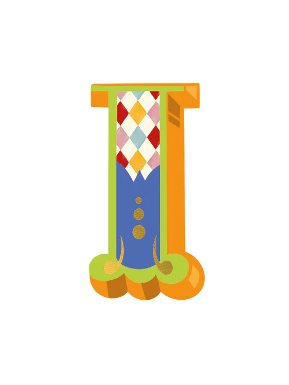 The Art File - I Roll Up Alphabet