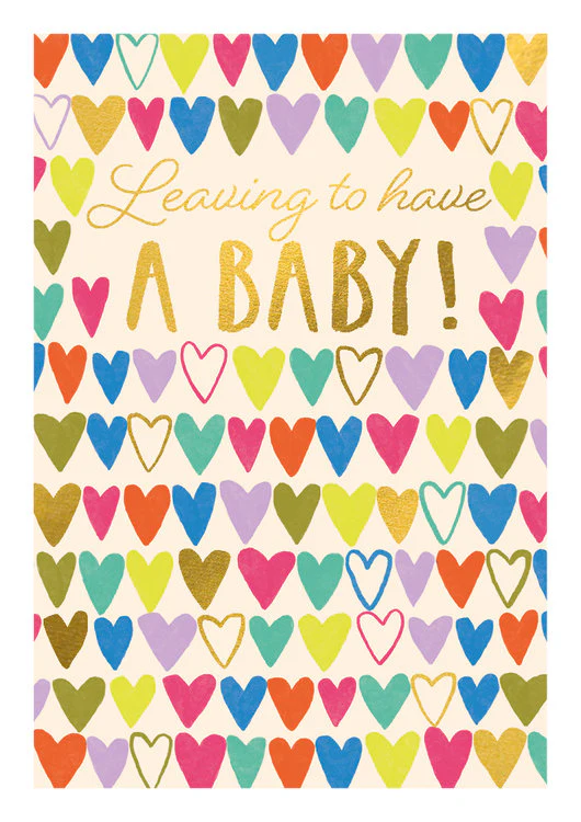 The Art File - Leaving To Have A Baby