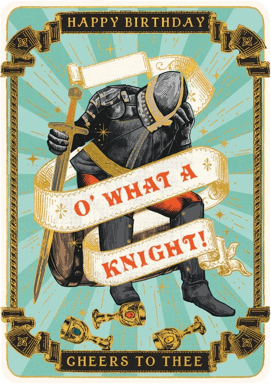 The Art File - O' What A Knight