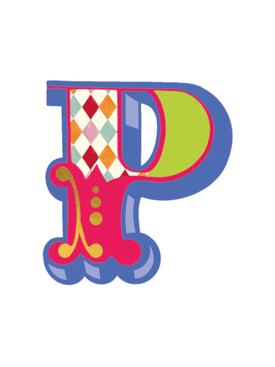 The Art File - P Roll Up Alphabet