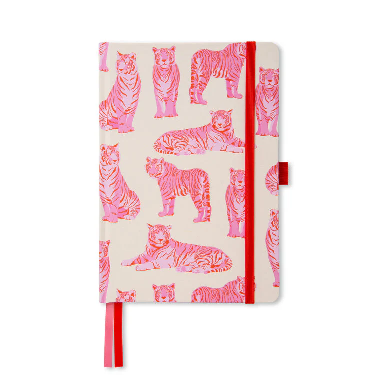 The Art File - Pink Tiger A5 Notebook