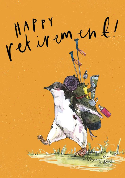 The Art File - Retirement Penguin