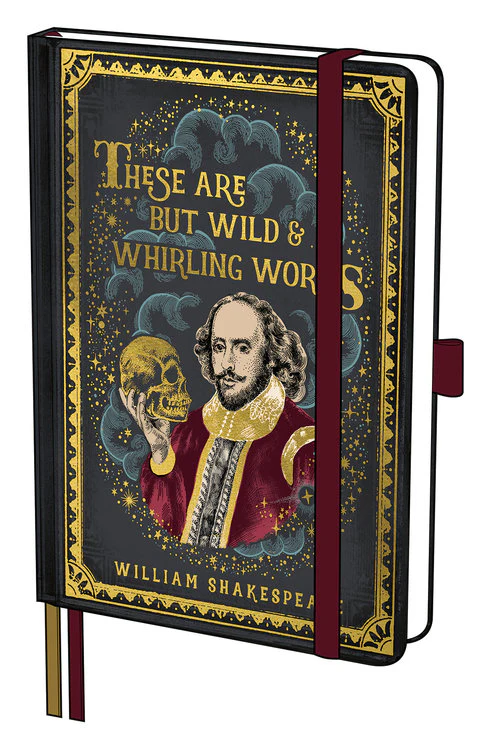 The Art File - Shakespeare A5 Notebook