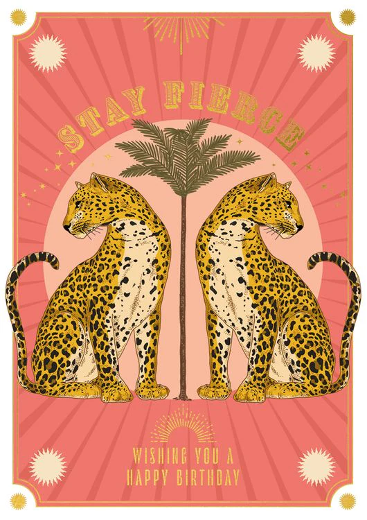 The Art File - Stay Fierce Leopards