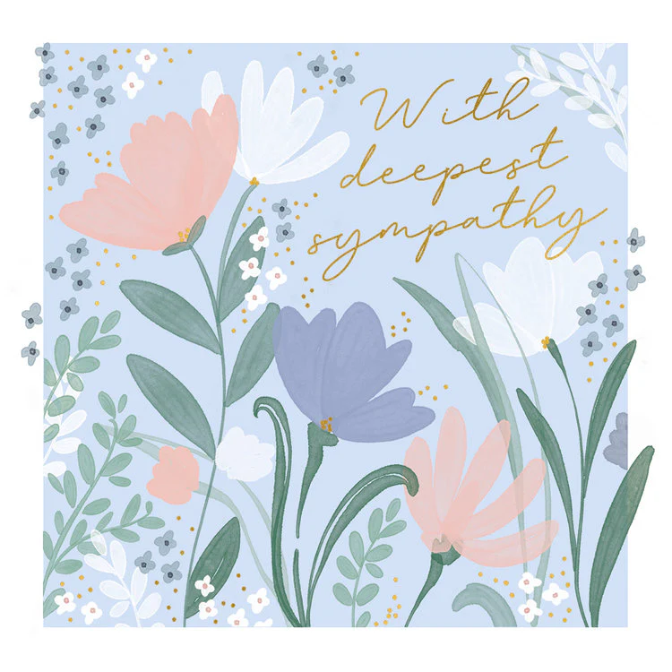 The Art File - Sympathy Pastel Flowers