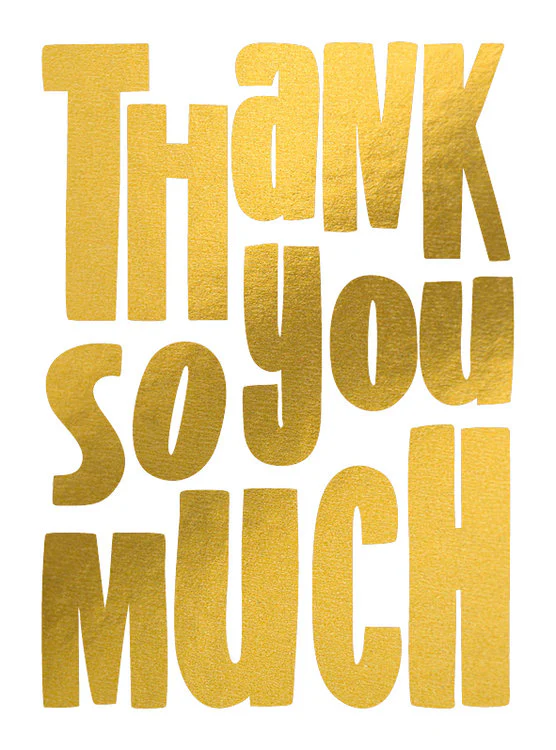 The Art File - Thank You Notecards