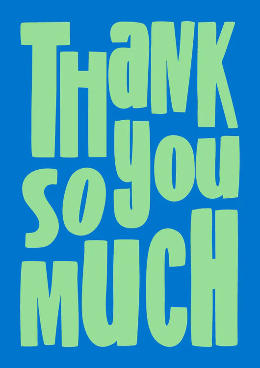 The Art File - Thank You So Much