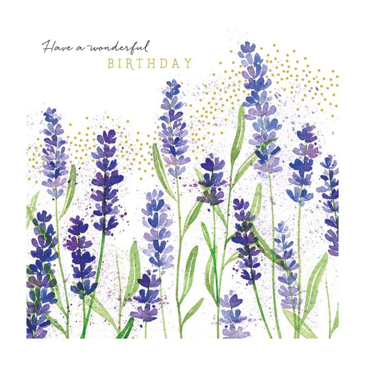 The Art File - Watercolour Lavendar