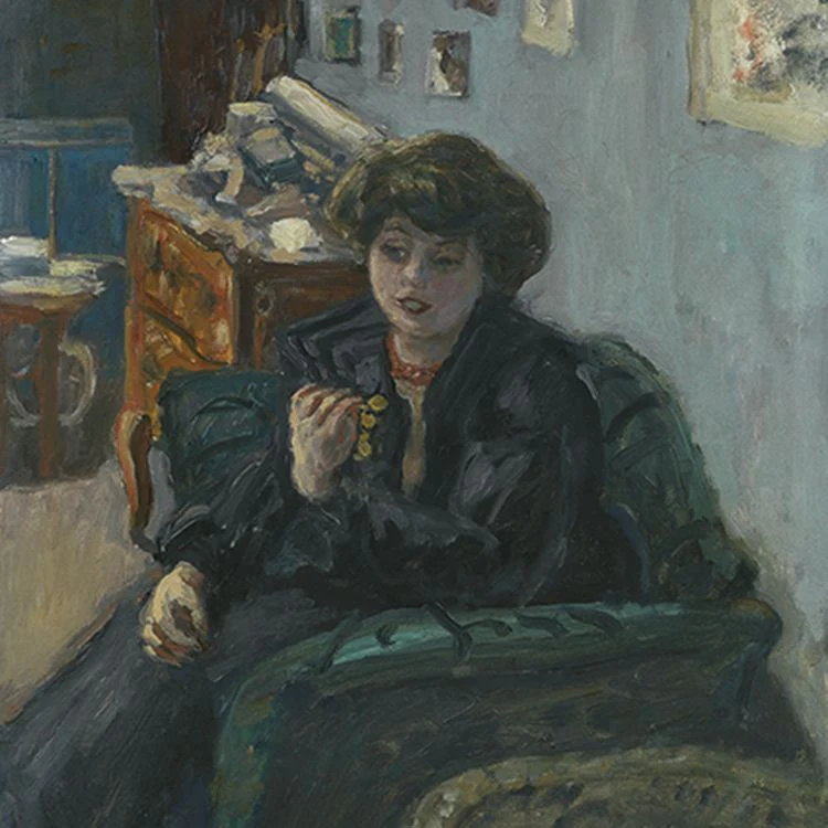 The Courtauld Collection - Young Woman in an Interior