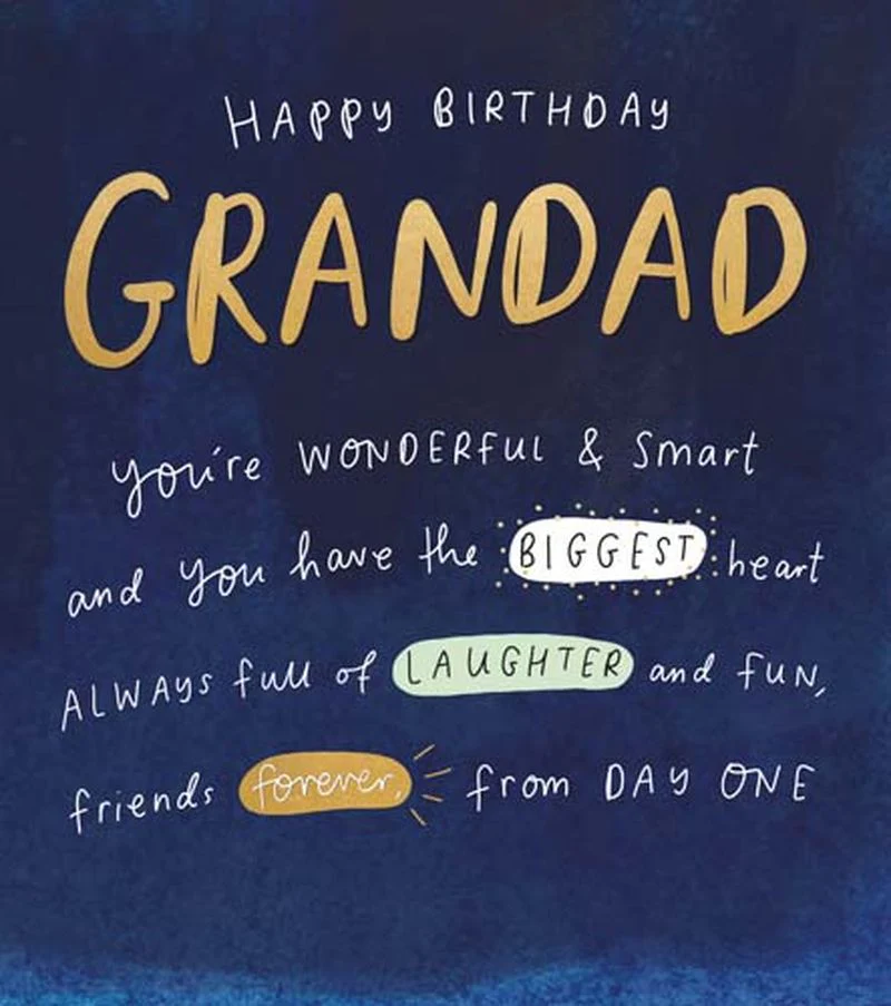 The Happy News - Happy Birthday Grandad