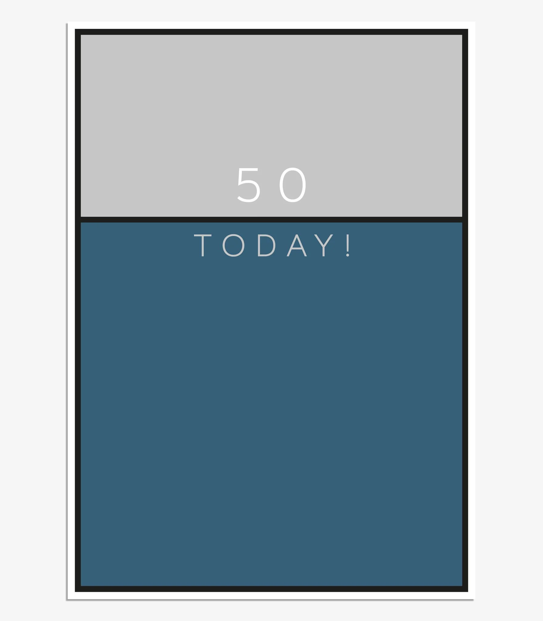 Think of Me - 50 Today!