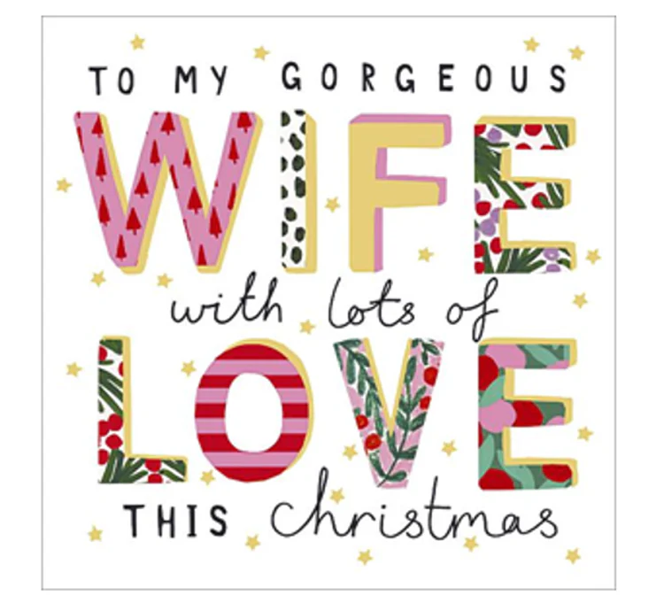 UK Greetings - Gorgeous Wife