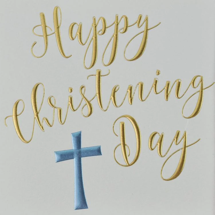 Wendy Jone Blackett - Christening Day Blue