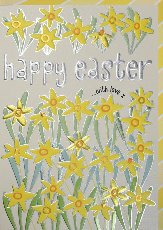 Wendy Jones-Blackett - Daffodils Easter With Love