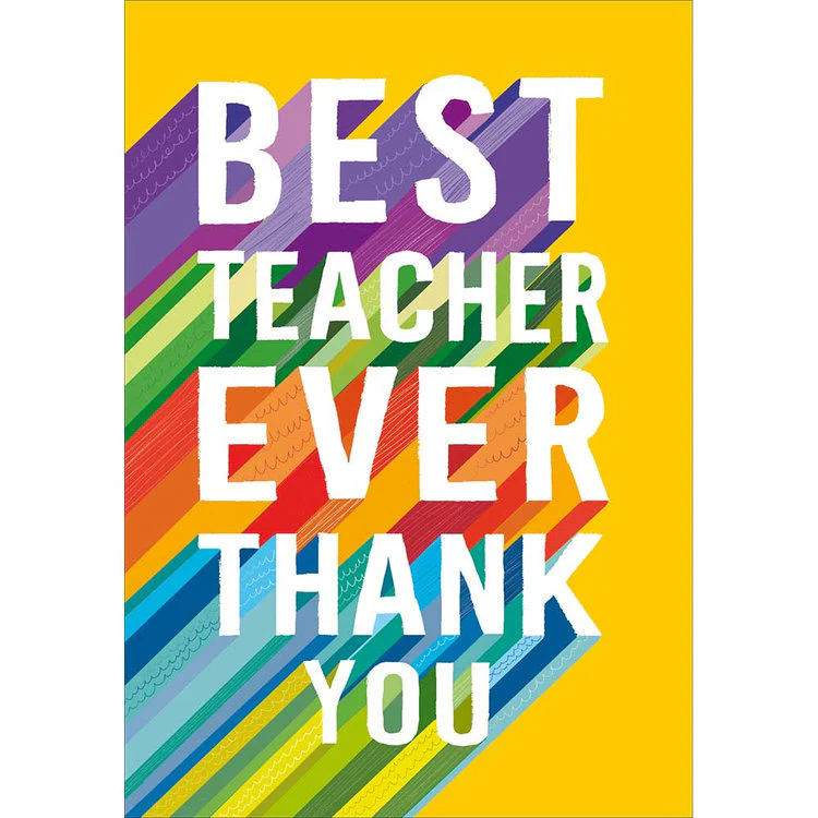 Woodmansterne -Thank You Best Teacher