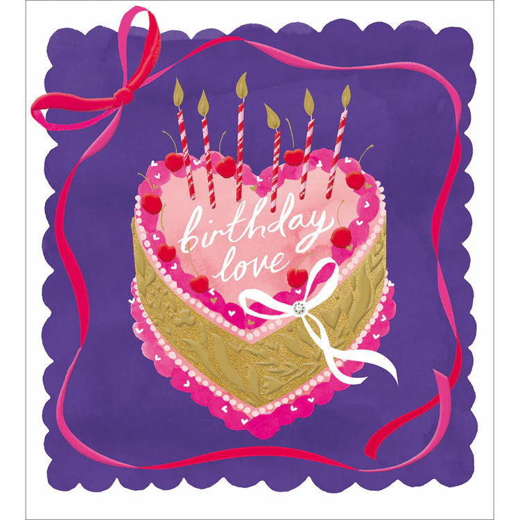 Woodmansterne - Birthday Love Cake