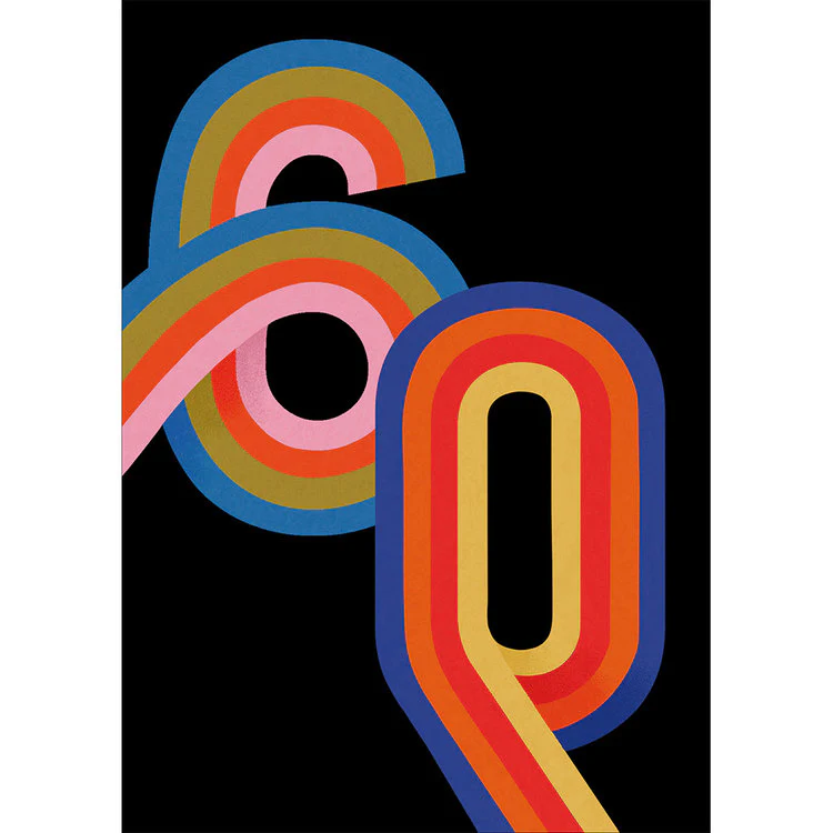 Woodmansterne - Birthday Neon 60