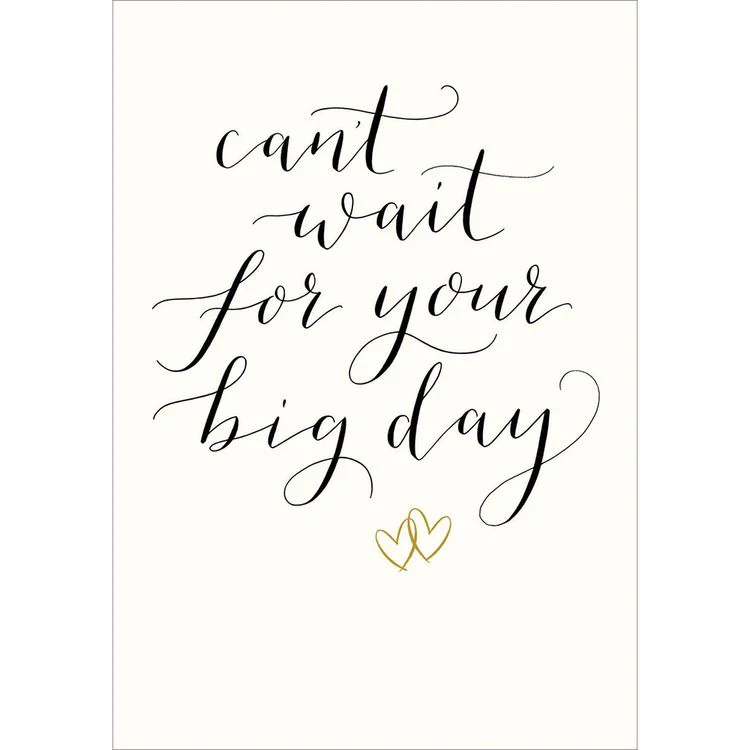 Woodmansterne - Can't Wait for the Big Day