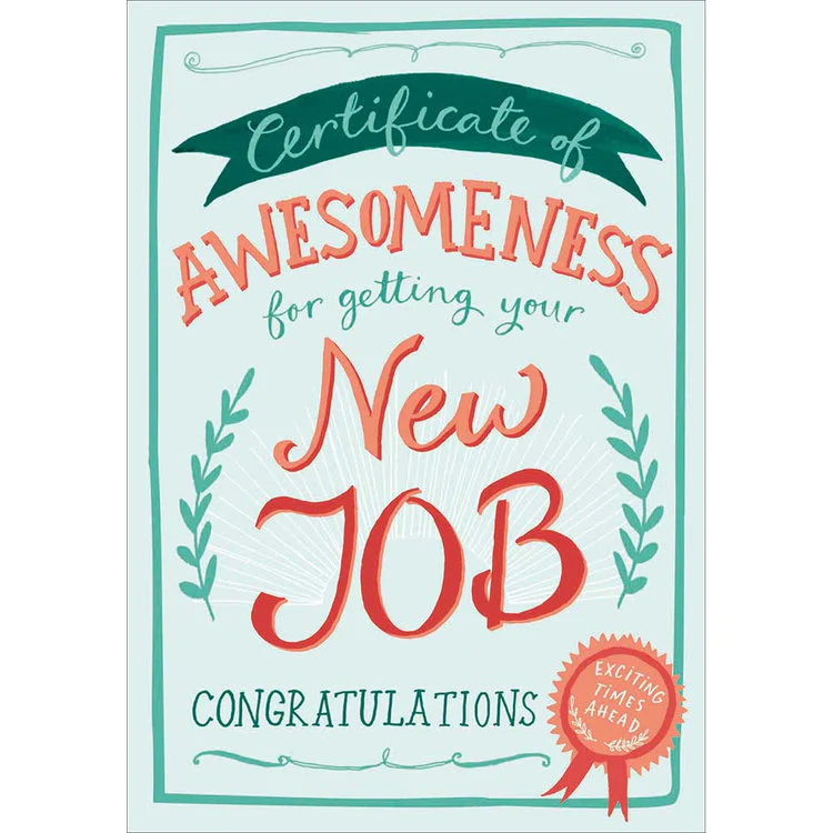 Woodmansterne - Certificate Of Awesomeness